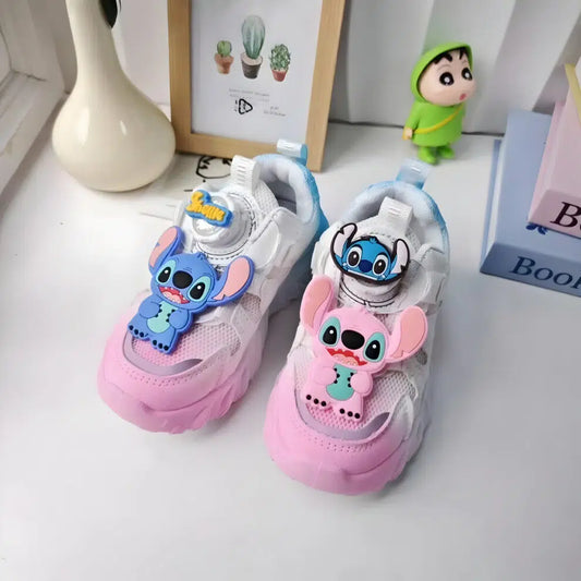 Baskets Blanches Stitch pour Fille