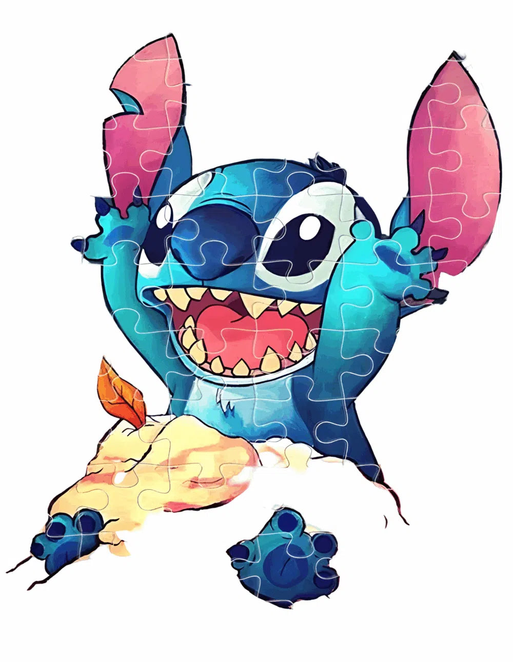 Puzzle Dessin Animé Stitch Mignon