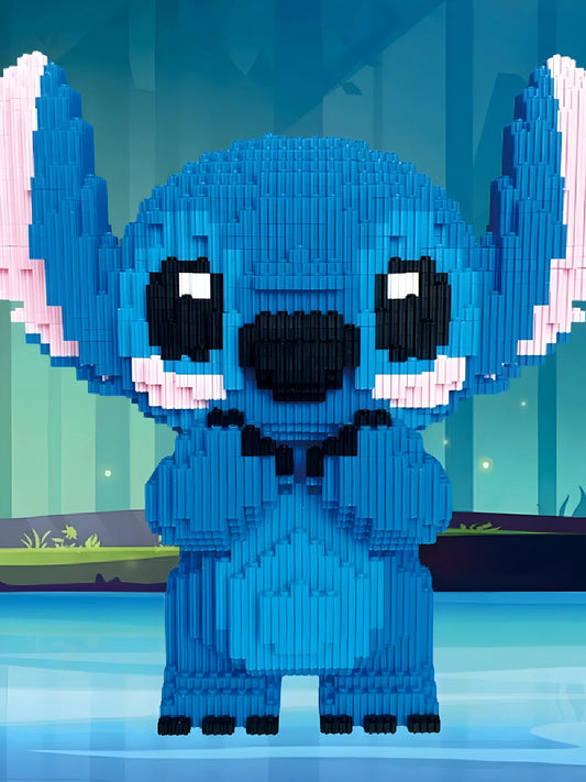 Bloc de Construction 3D Stitch et Angel