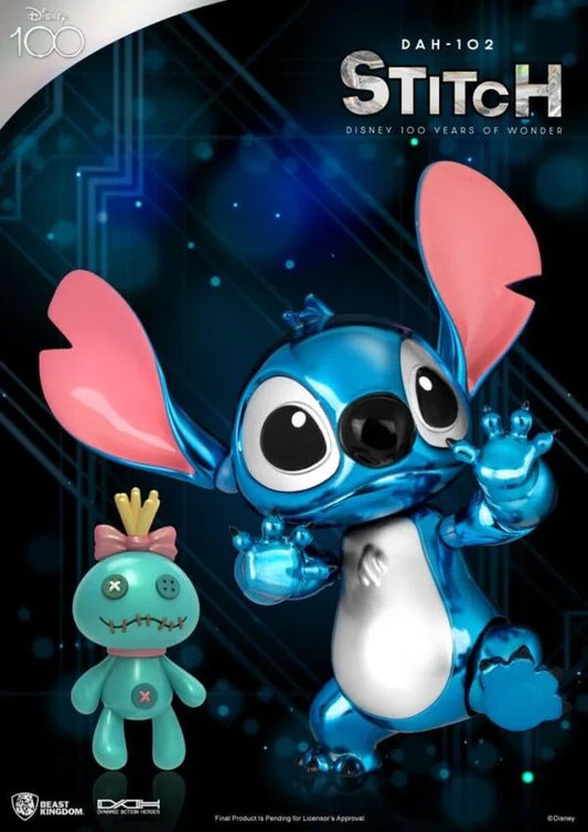 igurine Stitch 100 ans Disney – Dynamic Action Heroes 16cm