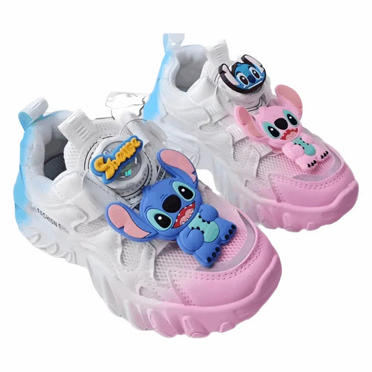 Baskets Blanches Stitch pour Fille