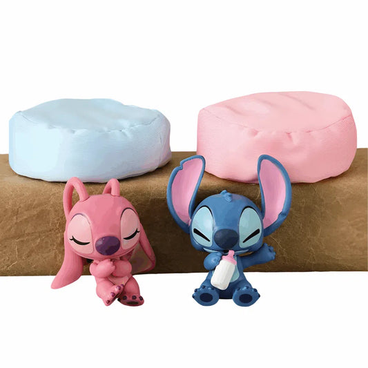 Lot 2 Figurine Stitch et Angel