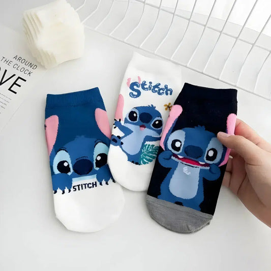 Lot 5 Paires Chaussettes Stitch