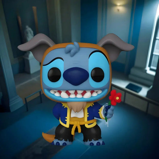 Figurine Stitch Disney La Belle et la Bete
